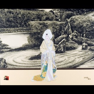 絵画 East&West:The paintings of HisashiOtsuka East Meets West by Hisashi Otsuka | Lahaina Galleries