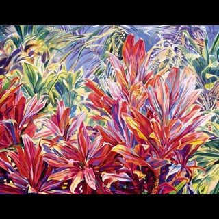 Velvet Cannas by Jan Kasprzycki | Lahaina Galleries