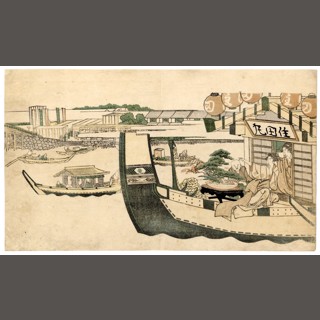 ルイ・イカールLa Jardin Japonais 1932年 フレーム付き ルイ・イカール ≪日本庭園（Le Jardin Japonais）≫ 1932年