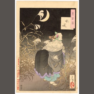 22 Fox Woman - Kuzunoha 36 Ghosts by Yoshitoshi | The Art of