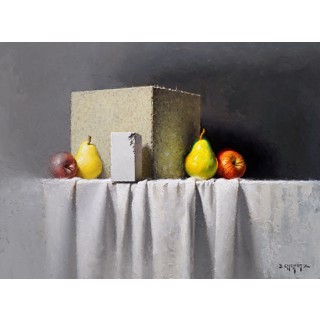 Chalk, Block, And Mirror by David Cheifetz Chalk, Block, And Mirror by David Cheifetz