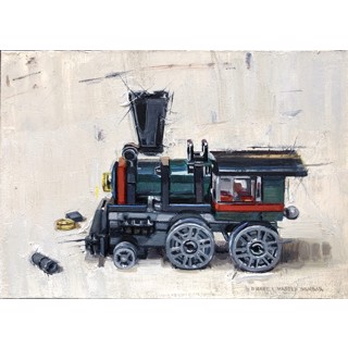 Train Engine by Dianne L Massey Dunbar Train Engine by Dianne L Massey Dunbar