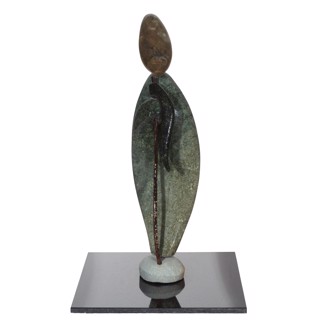 AFRICAN ART / Shona outlets Stone Sculpture: “Side By Side”