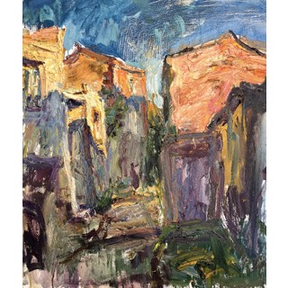 In a Croatian Village - Last Moments of Sunset by Ulrich Gleiter In a Croatian Village - Last Moments of Sunset by Ulrich Gleiter