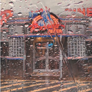 Rain On Windshield: Rosie's Diner II by Dianne L Massey Dunbar Rain On Windshield: Rosie's Diner II by Dianne L Massey Dunbar