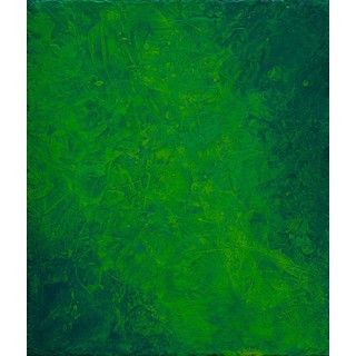 Painting in Green by Gregory Block Painting in Green by Gregory Block
