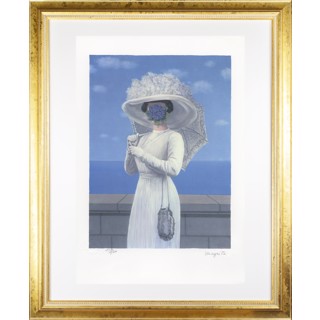 rene magritte evening dress Ren magritte the evening gown hi-res stock photography and images