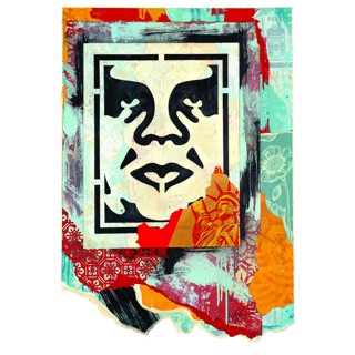 David Bowie by Shepard Fairey | GGA GALLERY