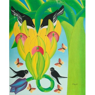 Birds & Fruits #2-3-96GSN by Audes Saul