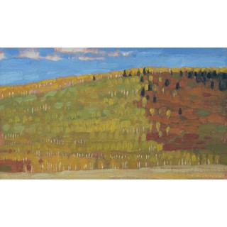 September Tree Colors Near Pinyon Mesa by David Grossmann September Tree Colors Near Pinyon Mesa by David Grossmann