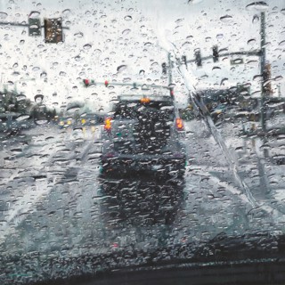 Rain On Windshield: Red Light by Dianne L Massey Dunbar Rain On Windshield: Red Light by Dianne L Massey Dunbar