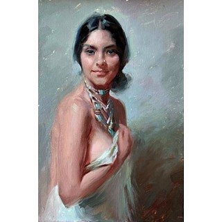 Native elegance in Turquoise by Suchitra Bhosle Native elegance in Turquoise by Suchitra Bhosle