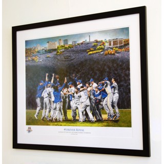 Kansas City Royals 2-Time World Series Champions 18'' x 14'' Empire Framed  Art