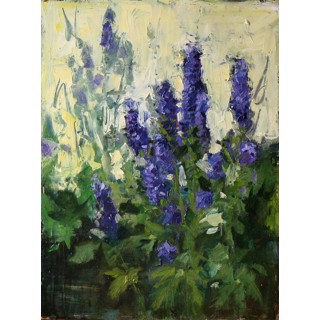 Chapel Delphiniums by Susie Hyer Chapel Delphiniums by Susie Hyer