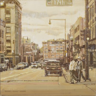 Cityscape in Yellow by Dianne L Massey Dunbar Cityscape in Yellow by Dianne L Massey Dunbar