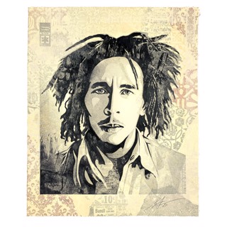 David Bowie by Shepard Fairey | GGA GALLERY