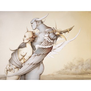 額装 リトグラフ マイケルパークス Michael Parkes Home - The Art of
