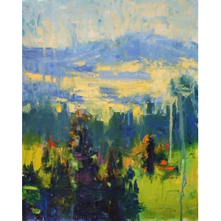 Distant Hills II by Susie Hyer Distant Hills II by Susie Hyer