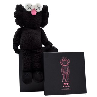 BFF Companion Plush (Black) by KAWS | ArtCloud