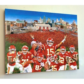 Kansas City Chiefs 2022 Super Bowl Champions Poster #3