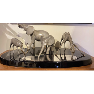 Watering Hole Silver by Loet Vanderveen | Exclusive Collections