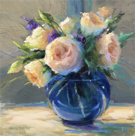 Her Favorite Blue Vase