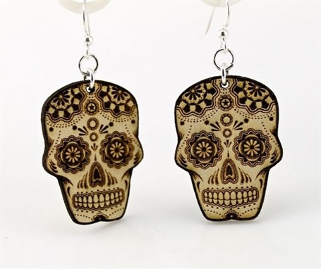 Earrings - Sugar Skulls 1388