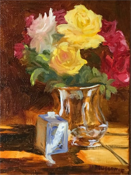 Silver and Roses by Diane Musgrove