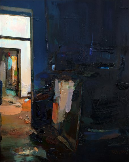 Door and Mirror (Nocturne)