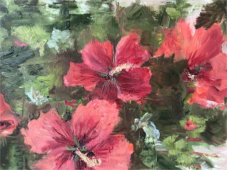 Rose of Sharon by Cynthia Huston