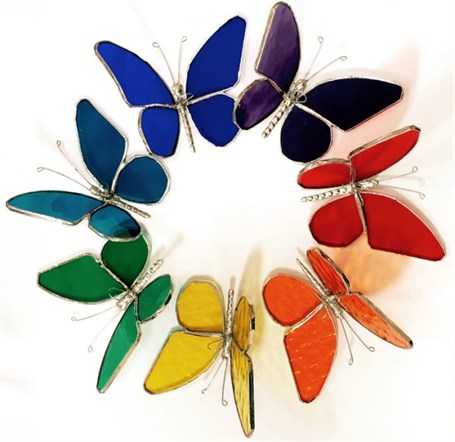 Stained Glass Butterfly