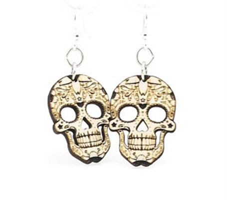 Earrings - Blossom Sugar Skulls 1499
