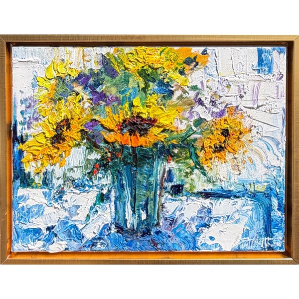 Nature's Gift, original oil painting by Pat Matthews