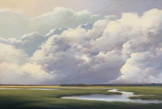 Margaret Gerding | Cloud Veils | Oil on Canvas | 40" X 60" | $10,500
