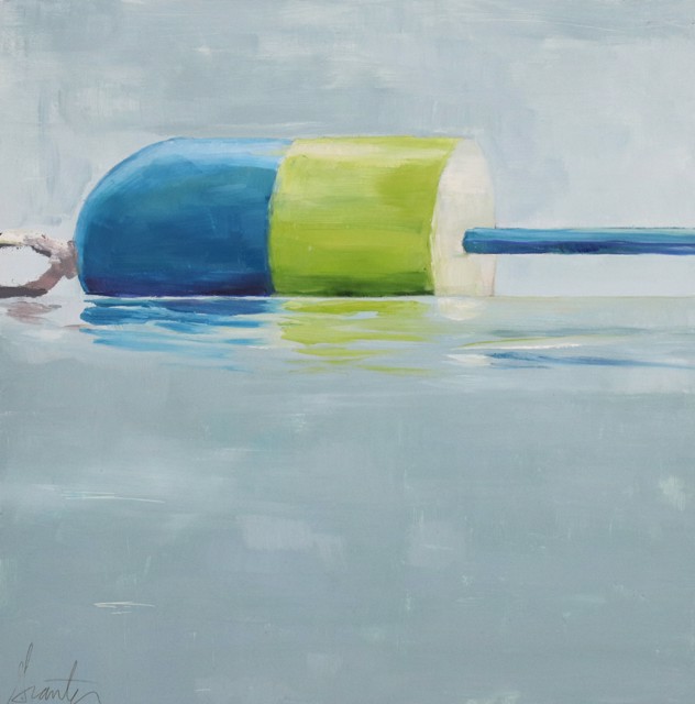 Ellen Welch Granter | Surface | Oil on Panel | 12" X 12" | Sold