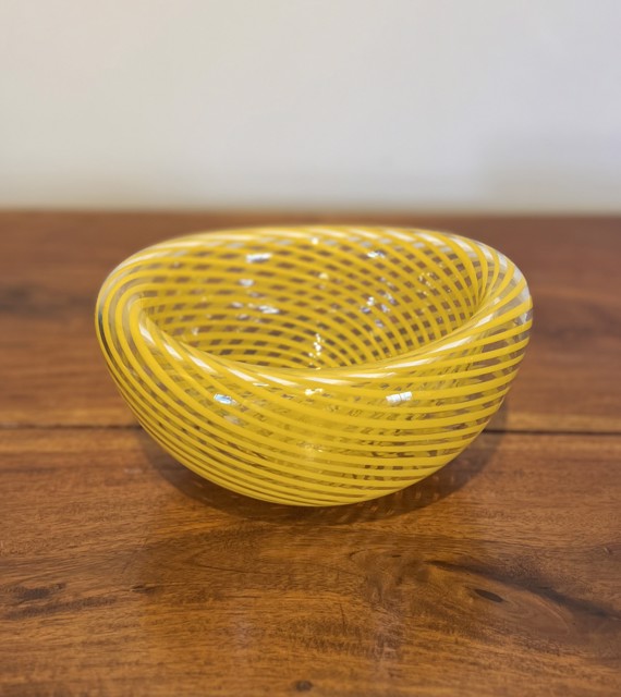Yellow Small Cane Eclipse Bowl