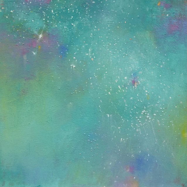 Erika Manning | Love Light III | Oil on Canvas | 12" X 12" | $450
