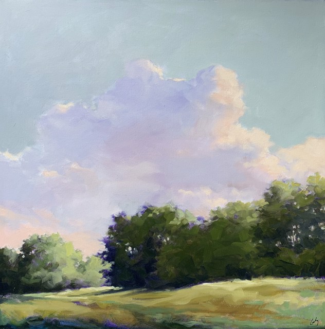 Margaret Gerding | Pastel Sky | Oil on Canvas | 30" X 30" | $5,000