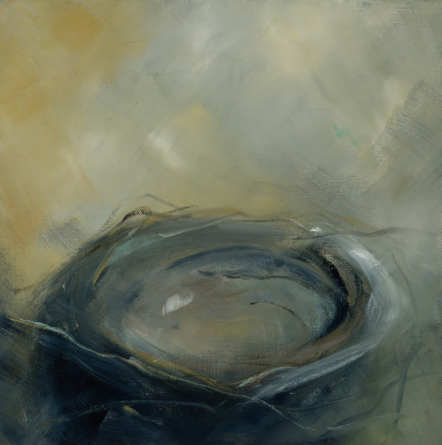 Ingunn Milla Joergensen | Nest #3 | Oil on Canvas | 12" X 12" | Sold