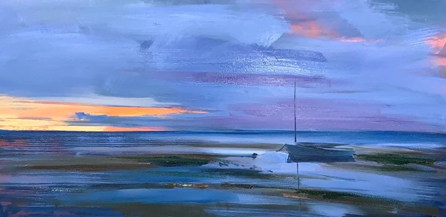 Craig Mooney | Passing Storm | Oil on Canvas | 24" X 48" | $5,000