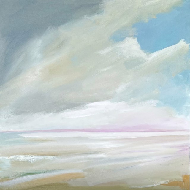 Ingunn Milla Joergensen | Sunrise Study #2 | Oil on Canvas | 20" X 20" | $1,900