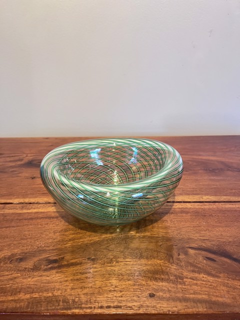 Green Small Cane Eclipse Bowl