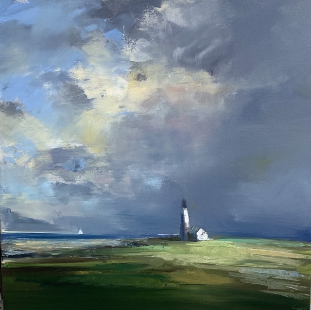 Craig Mooney | Guiding Light | Oil on Panel | 30" X 30" | Sold