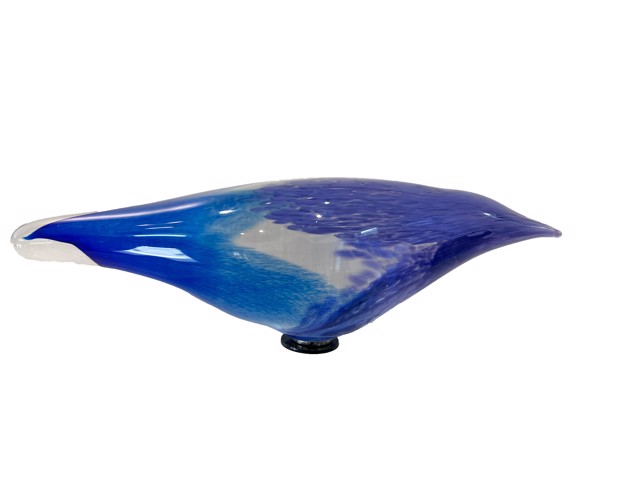 Hot Formed Bird, Purple and Blue
