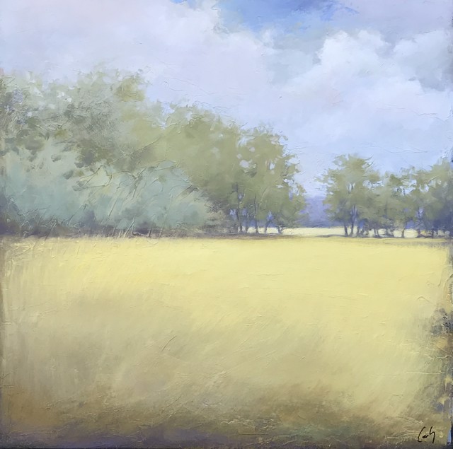 Margaret Gerding | Memories of Deer Isle | Oil on Canvas | 18" X 18" | Sold