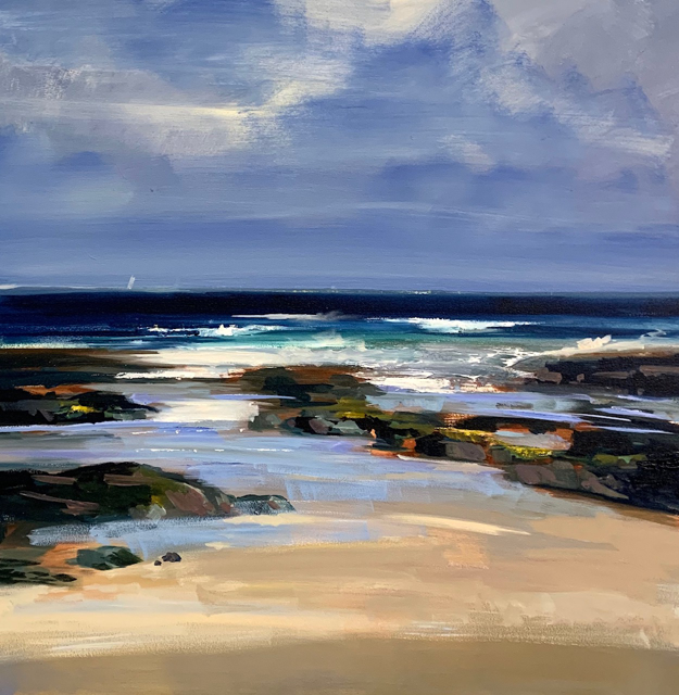 Craig Mooney | Tidal Pool | Oil on Canvas | 36" X 36" | Sold