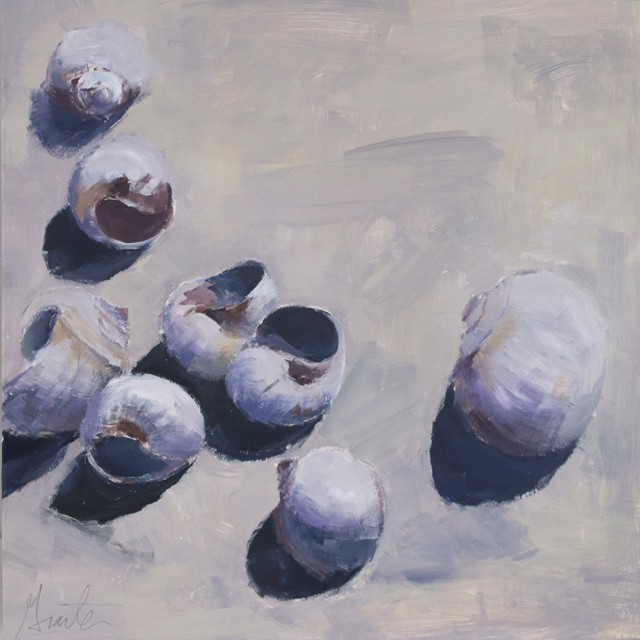 Ellen Welch Granter | Autumni - Autumn | Oil on Panel | 12" X 12" | $990