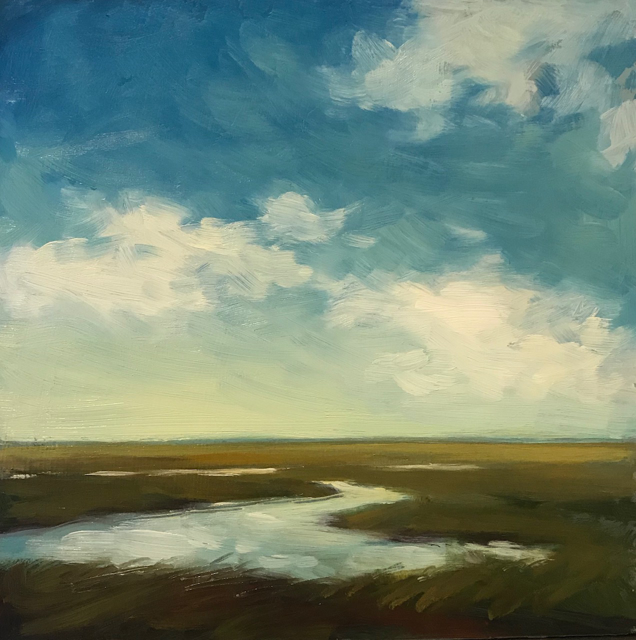 Margaret Gerding | Morning Light-Day 27 | Oil on Panel | 8" X 8" | Sold