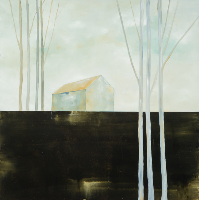 Ingunn Milla Joergensen | The Earth We Come From | Oil on Canvas | 36" X 36" | Sold