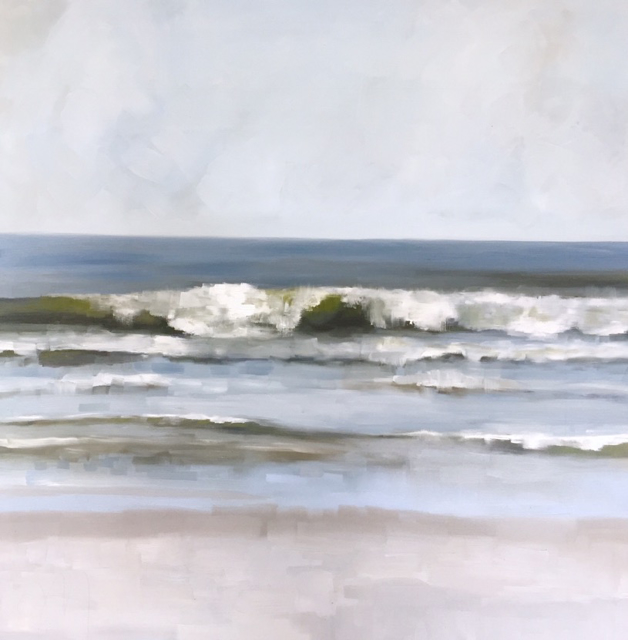 Jill Matthews | Incoming Tide | Oil on Canvas | 48" X 48" | Sold